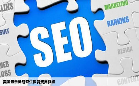 美国音乐类研究生教育费用概览