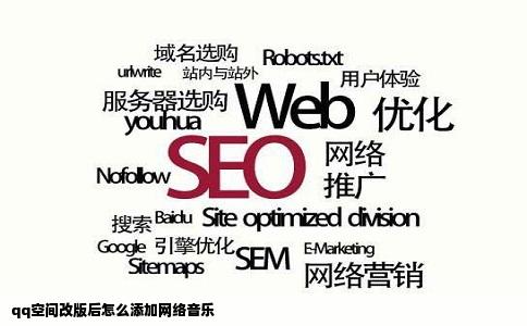 qq空间改版后怎么添加网络音乐