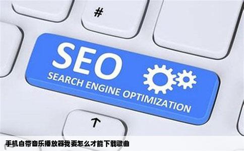 手机自带音乐播放器我要怎么才能下载歌曲